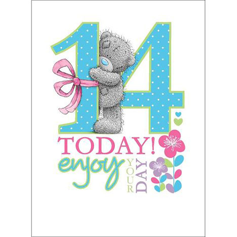 14th Birthday Me to You Bear Card £1.79